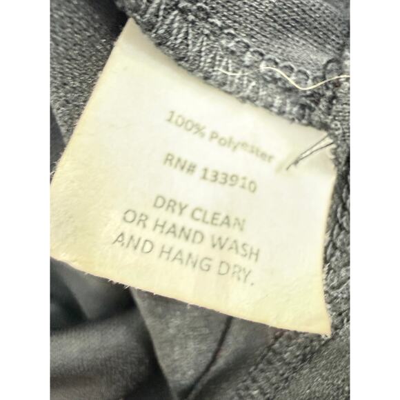 Show Me Your MuMu Caitlin Ruffle Maxi Dress Black XXL Witchy Goth Formal - Picture 6 of 9